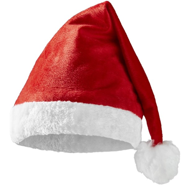 tectake Klassisk Julehatt White Vit