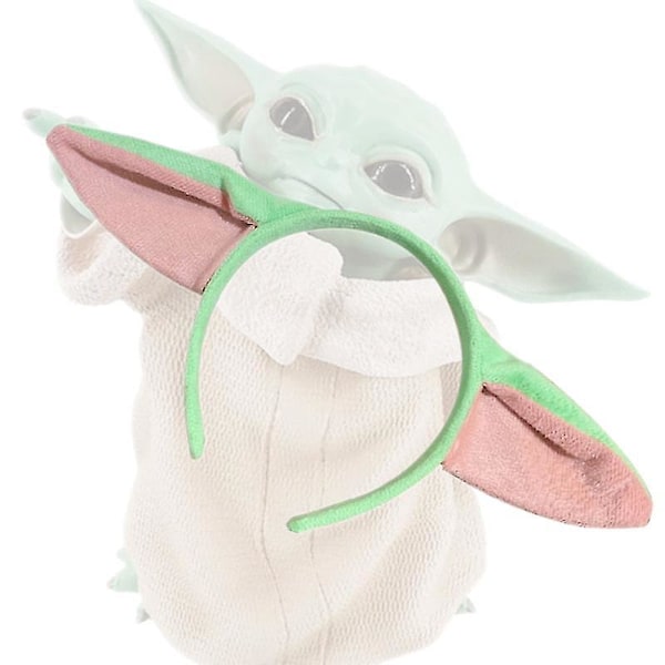 Star Wars Baby Yoda Pandebånd Elastisk Hårbånd