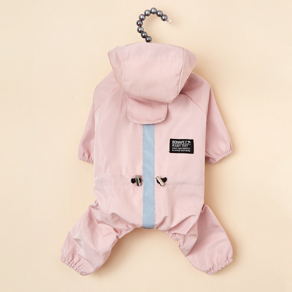 Regnjakke for hunder ROSA XS Rosa Pink XS