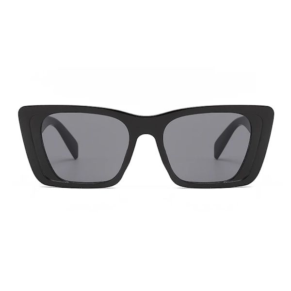 Glazzy 2024 Nya Dam Solglasögon Kvadrat Ram Mode UV-skydd Glas Retro Solglasögon Baseball Solglasögon C6 Round