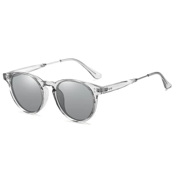 5096 kuuma myynti polarisoidut lasit retro miesten UV-suojatut aurinkolasit transparent grey/grey