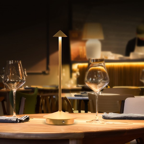 Kreativ Bordlampe Spisebord Touch Led Hotel Bar Kaffe Pina Pro Bordlampe genopladelig