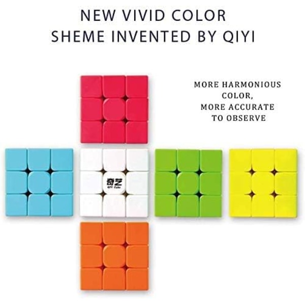 Tarraamaton Magic Cube 3x3x3 Puzzlelelu (56mm), Paras Opettavainen Leikki