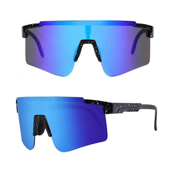 Solbriller med eget logo Sportsbriller Tilpasset lavt MOQ Baseballbriller for menn Polariserte og ikke-polariserte linser C5