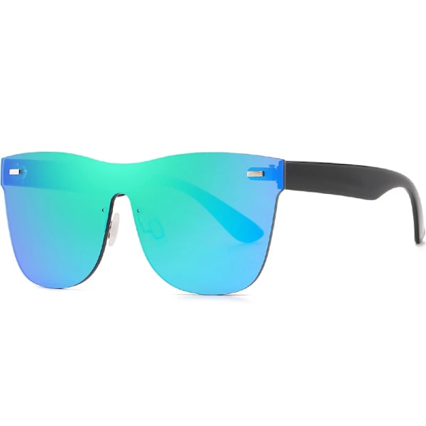 SKYWAY Luksus Brand Design Stelfri Enkelt Stykke Linse Solbriller Fashion Enkelt Linse Solbriller C4 As Picture