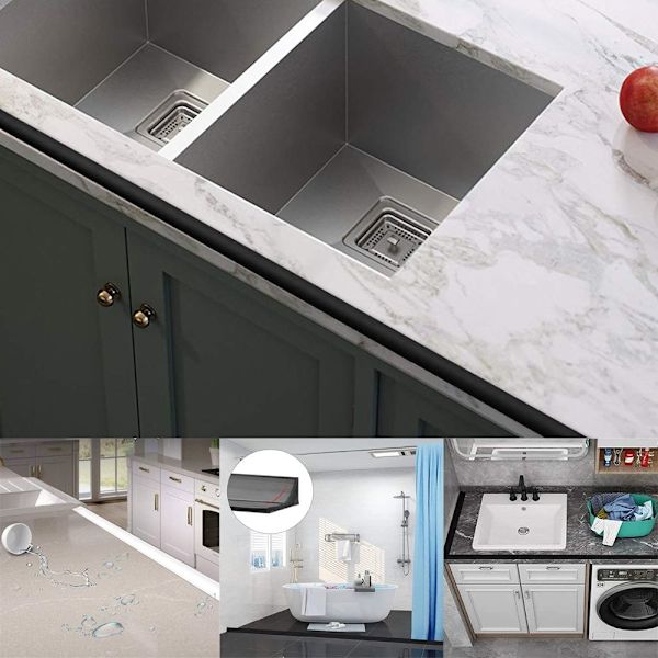 Vandstop Vandholder strim TRANSPARENT 150CM Transparent Transparent 150 cm