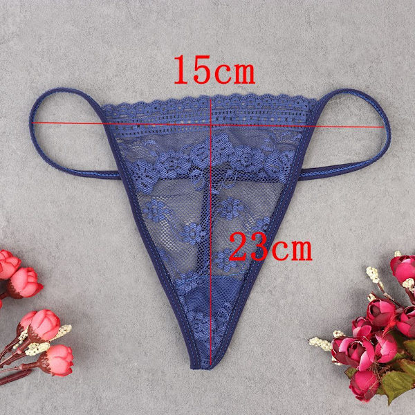 10 st slumpmässiga sexiga underkläder G-string