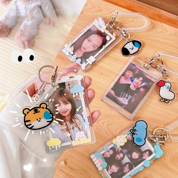 ID-kortin pidike Kpop-valokuvan pidike CAT CAT cat cat