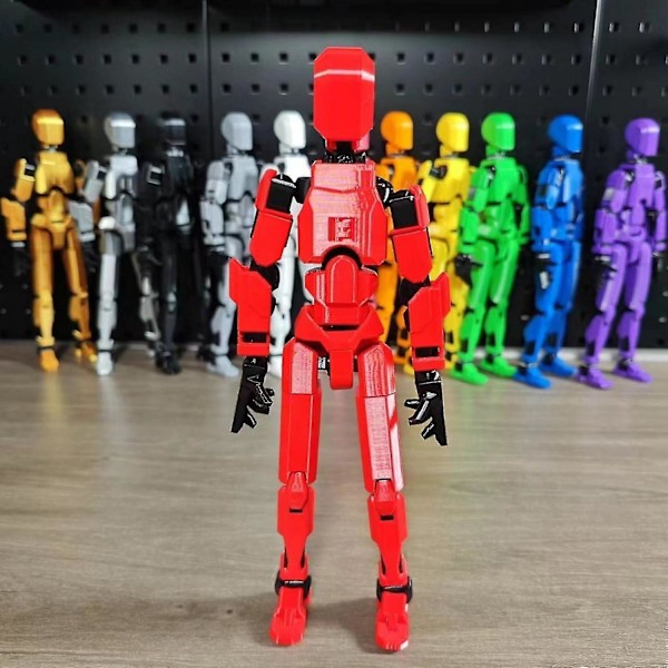 T13 Actionfigur, Titan 13 3D-tryckt Actionfigur, Lucky 13 Actionfigur, Nova 13 Actionfigur Dummy 13 Actionfigur Ed