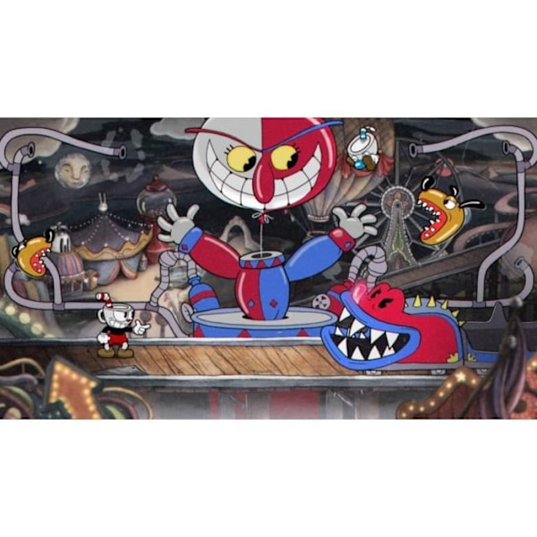 Cuphead Fysisk Utgave Switch Spill