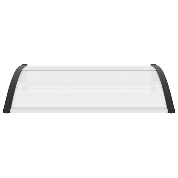 vidaXL Inngangstak 120 x 100 cm Black Black