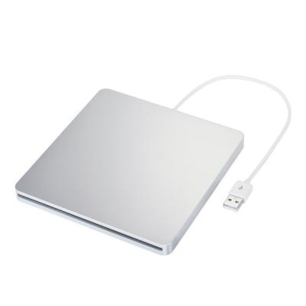 Ulkoinen USB CD / DVD-lukija / -kirjoitin, yhteensopiva Apple Macin kanssa