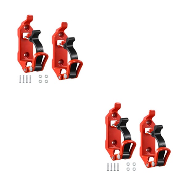1/2/3 2-pack/parti Fäste för takräcketillbehör Väggmontering Orange Orange 2Sets