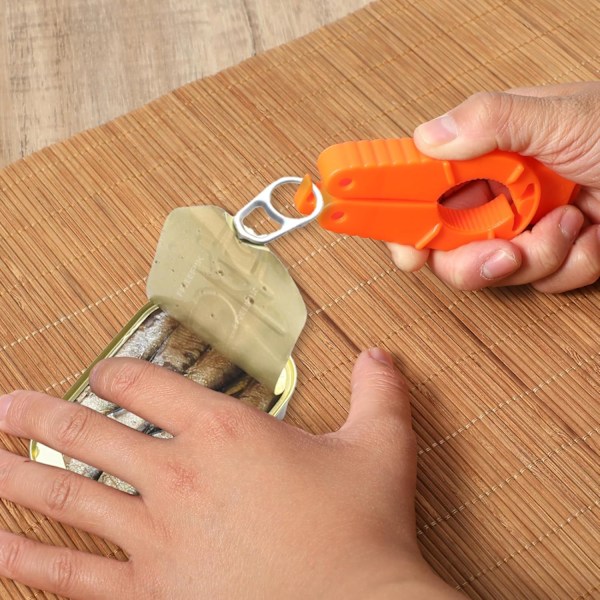 Plastikflasköppnare, 3-pack Vattenflasköppnare, Orange Sodaburksöppnare, 3-i-1 Multifunktionell Vattenflasköppnare för Artritpatienter, Seniorer