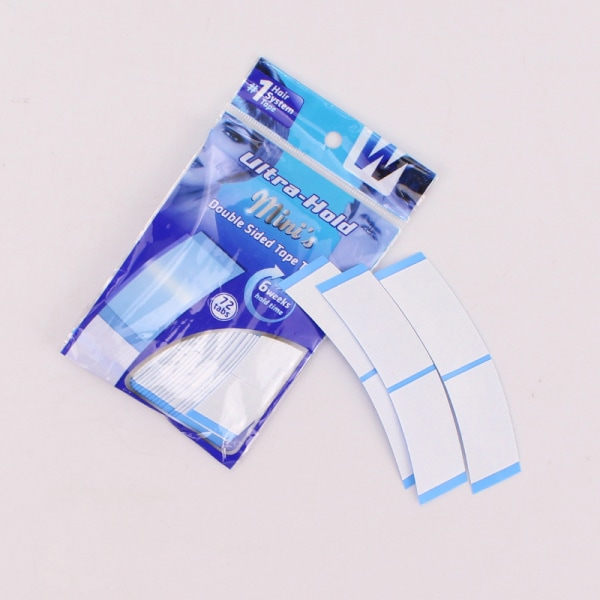 IC Mini dobbeltsidet tape 72 faner paryk toupee hårstykke lim 4