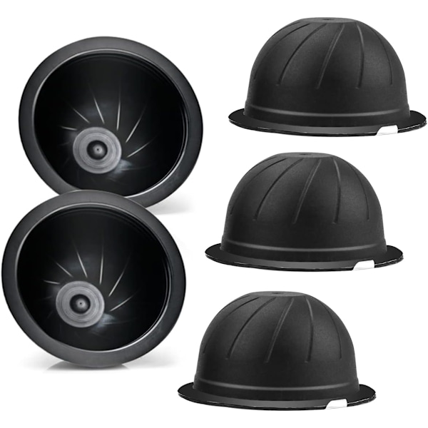 5 stk Genanvendelige Kaffe Kapsler 230ml Genopfyldbare Vertuo Kaffe Kapsel Kaffe Kapsel Kop