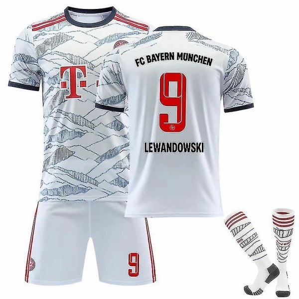 Kausi 2021-2022 FC Bayern München Jalkapallopaidat Vieras XL