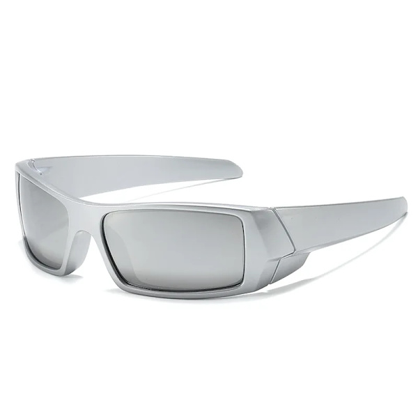 Mukautetut 2024 Vintage Punk -urheiluaurinkolasit UV400 Y2k -pyöräilylasit aurinkolasit naisille ja miehille C5 Y2k Cycling Goggle