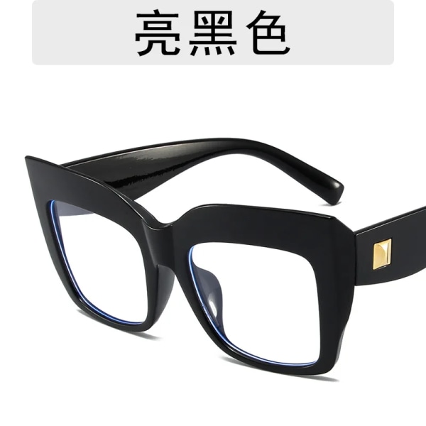 New Luxury Designer Uv400 Pc Frames Sunglass Women Gafas White Frame eyeglasses