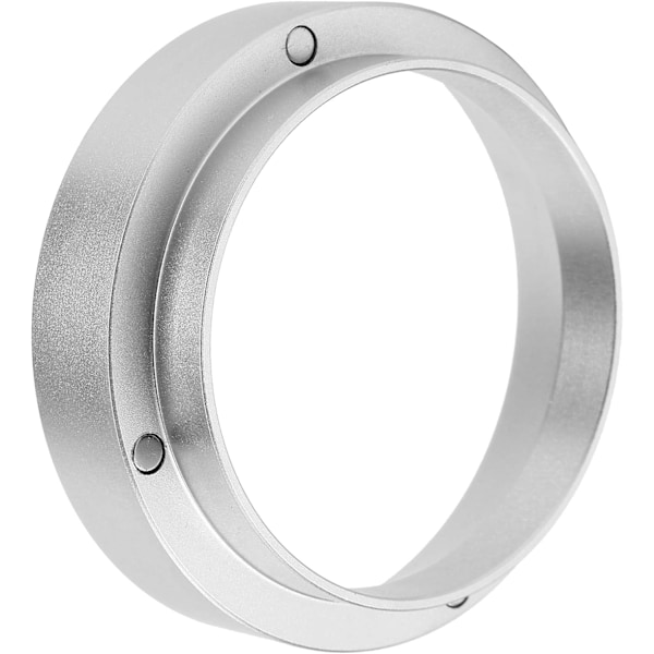 Aluminiumsdoseringsring for espressomaskin - Doseringstrakt for kaffemaskin med magnetisk utskifting for hjemmekafé (58 mm)