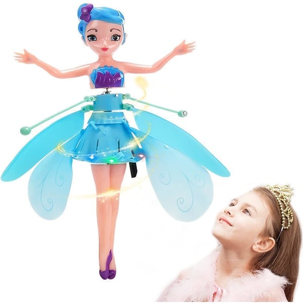 Sensing Flying Fairy Toy, USB Sky Dancer - Purple