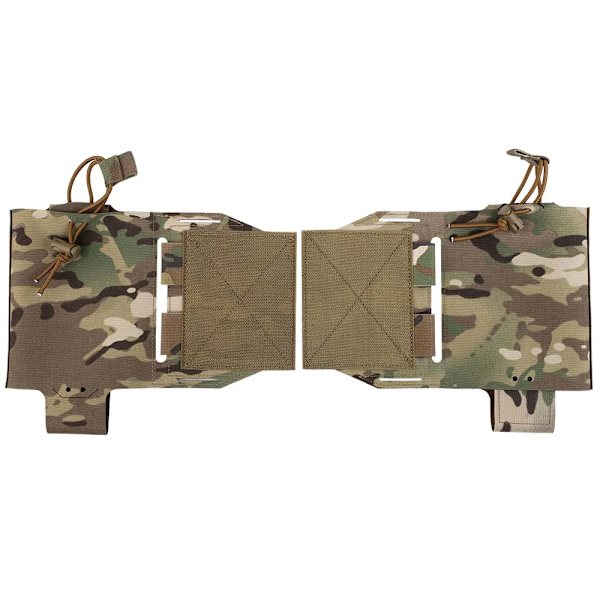 2 kpl/setti Sotilasliivi MK2 Laajennussiivet Airsoft Taktinen Liivi Radiopidike Lehtipussi Rinnassa Etuosa Varusteet VE-74-ACC-17 BLK