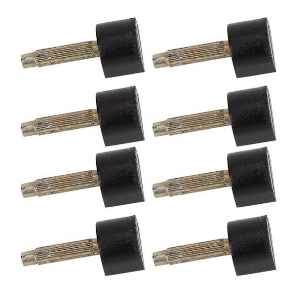 24 kpl Korkokengän Vaihtoterät Liukumattomat Kengän Korjauskannat Suojat (8*8mm)