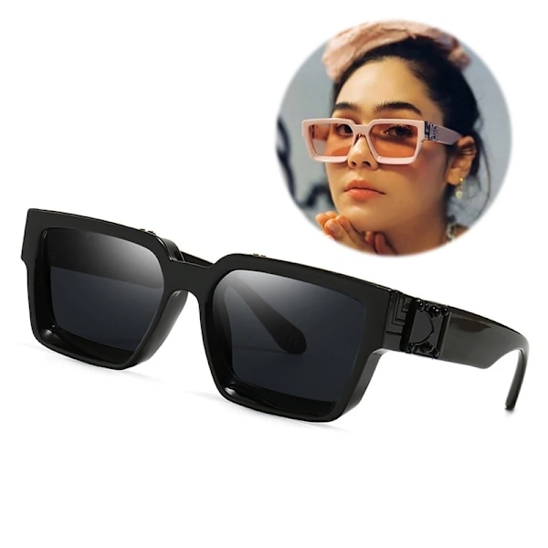 Tukkumyynti Muoviset Sävyt Muotiaurinkolasit Naiset Miehet 2024 Urheilu Aurinkolasit Halvat Silmälasit Neliönmuotoiset Aurinkolasit 2024 1 Sunglasses