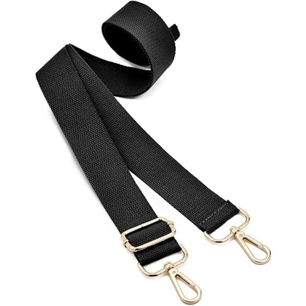 Bred axelväska rem ersättning justerbar bälte canvas väska crossbody handväska
