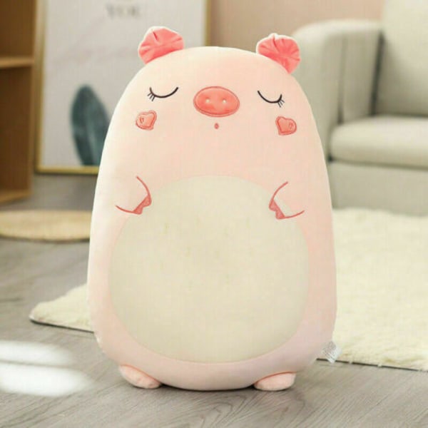 45/60 cm Squishmallow täytetyt plyyshilelut Tyyny lahja lelu kissa 60cm sika pig 45cm