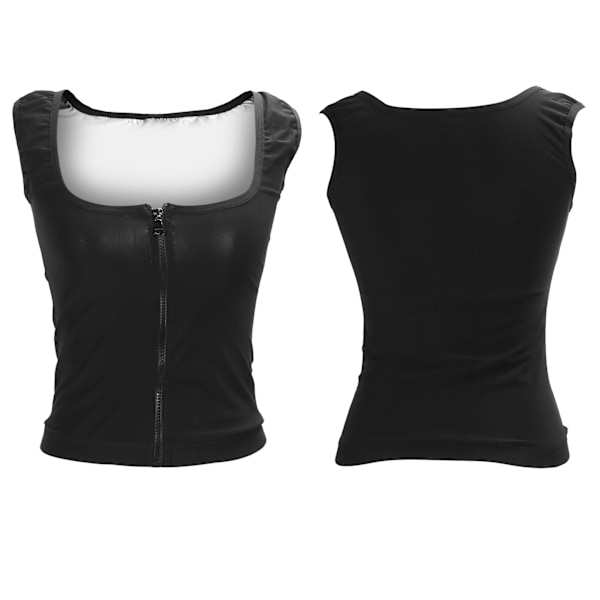 Kvindernes Sauna Vest Shapewear Sport Fitness Træning Slankende Sved Top Body ShaperL/XL