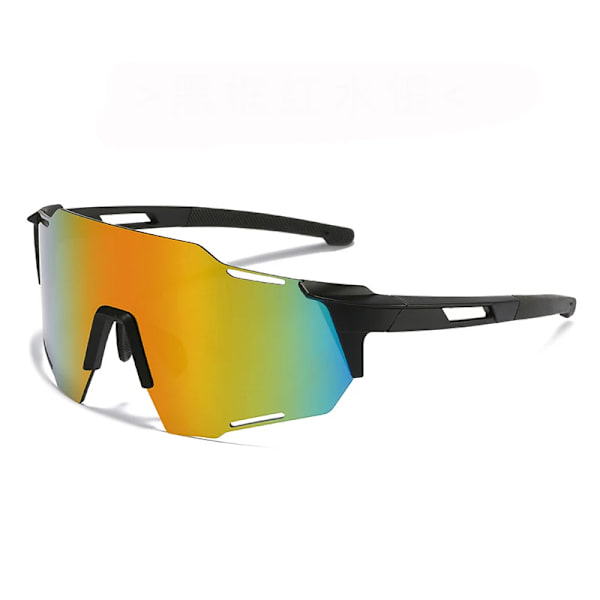 Uusi muotoilu Kehyksetön Suurikokoinen Ulkoilma Pyöräily Auringolasit Tuulenpitävä Juoksu 2024 Urheiluaurinkolasit Miehet Naiset C11 cycling sunglasses