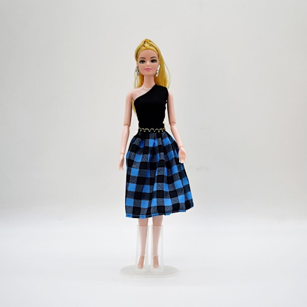 20 st Barbie Dockkläder Casual Suit Modekjolar