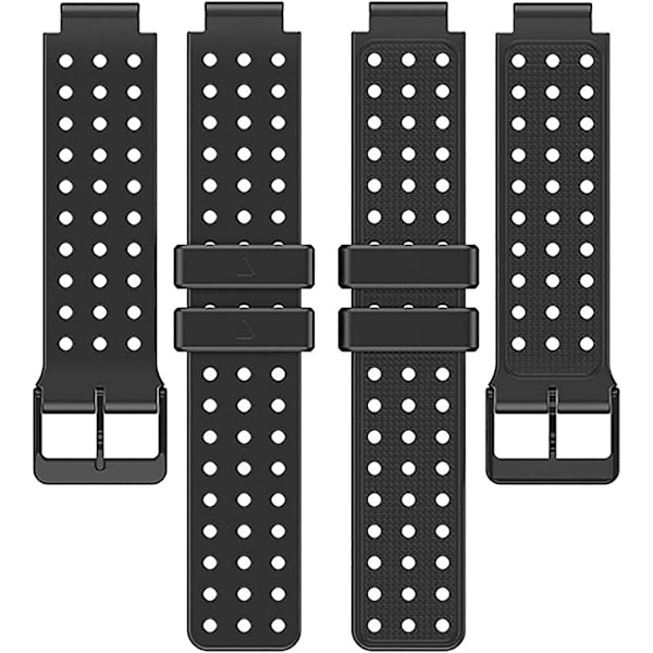 Ersättning silikonarmband för Garmin Approach S20 klockor med verktygssatser black
