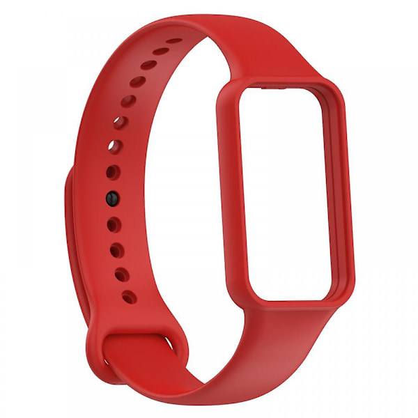 Klokke for Amazfit Band 7 Smart tilbehør Silikon Justerbart armbånd Erstatning Sportsrem for Amazfit Band 7 Klokke A2390