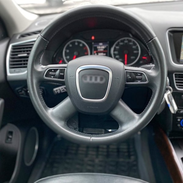 Passer til Audi A3 A4 B6 B7 B8 A5 A6 C6 Q7 Q5 deksel logo silver