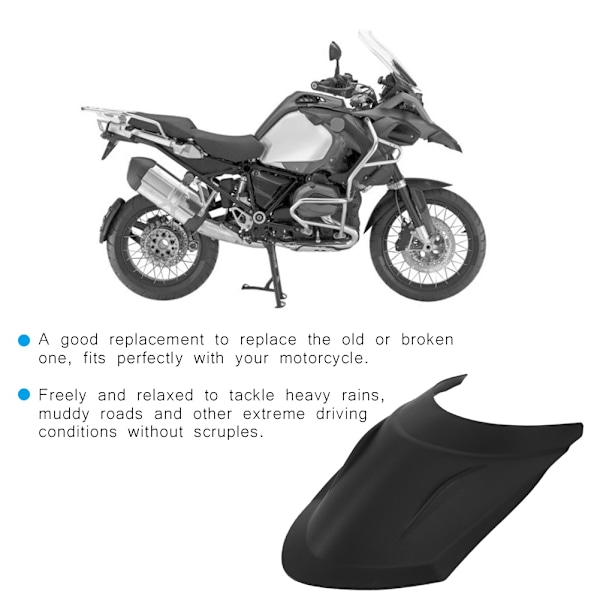 Motorcykel Fram Fender Förlängning Mudguard Förlängning Skydd för R1200GS LC ADV 13-16 0.5