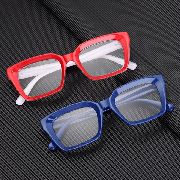 Läsglasögon Presbyopia Glasögon TRANSPARENT STYRKA transpa transparent Strength +2.00-Strength +2.00