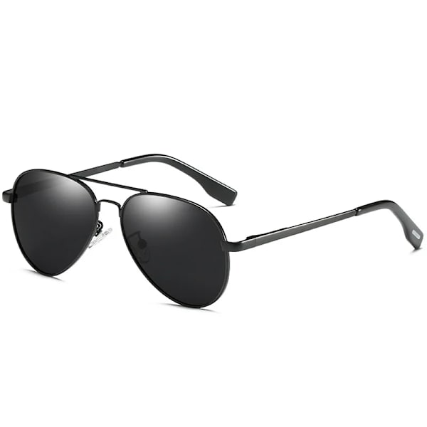 Högkvalitativa småbågar i flygstil med fjädergångjärn UV-skydd polariserade solglasögon för kvinnor och män 2024 1 Polarized Aviation