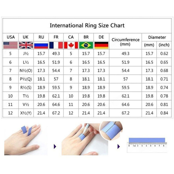 NFC Smart Ring Finger Digital Ring SORT&GULD 7 Sort&GULD Black&GOLD 7