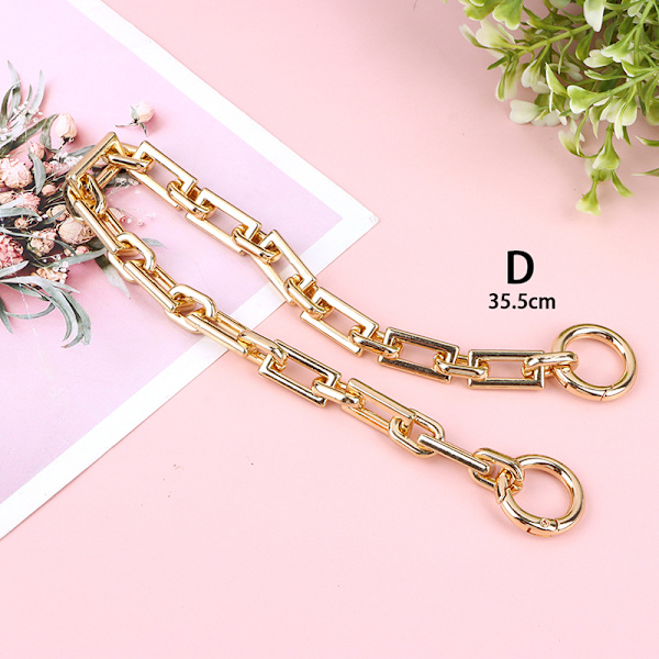 Väska Förlängningskedja Crossbody Handväska Kedjesträck Handväska DIY Met 35.5CM