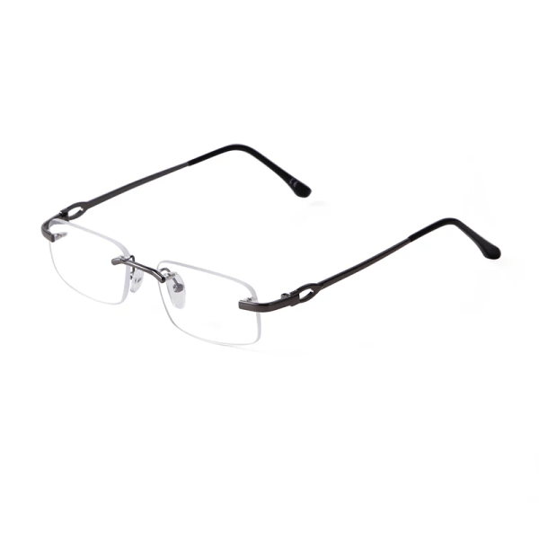 ADE WU STY9065C metall ramlösa herrdesigner solglasögon kända märken rektangulära anti-blå ljus optiska glasögon C5
