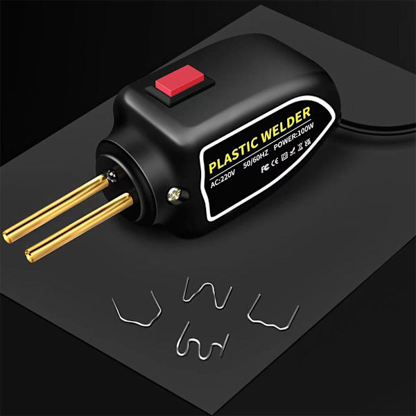 Hitsaus Mini 100W Lämpöpyssy Kuumaniittamuovihitsauskone Niin black EU one size