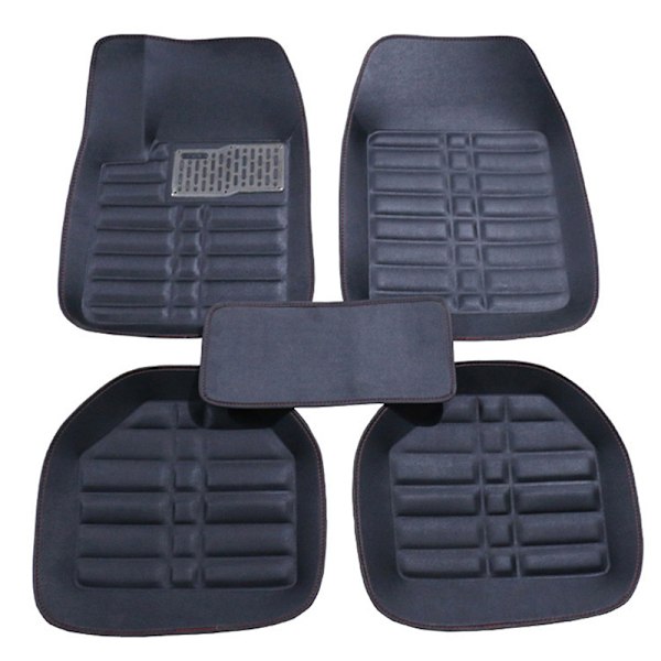 5 kpl Auton Lattiamatot Jalkamatot Matot Auton Muotoilu Dusterille color