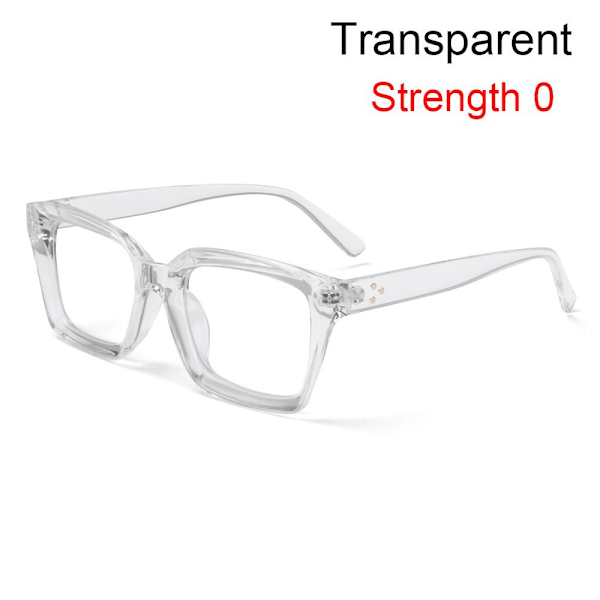 Luku-lasit Presbyopia-lasit TRANSPARENTTI VOIMAKKUUS 0 läpinäkyvä transparent Strength 0-Strength 0