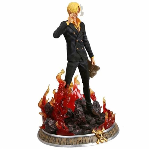 Delikat Animasjon One Piece GK Vinsmoke Sanji PVC Actionfigur