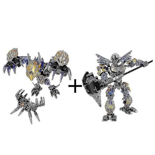 Bionicle Onua Terak Actionfigurer Byggstenleksak för Barn