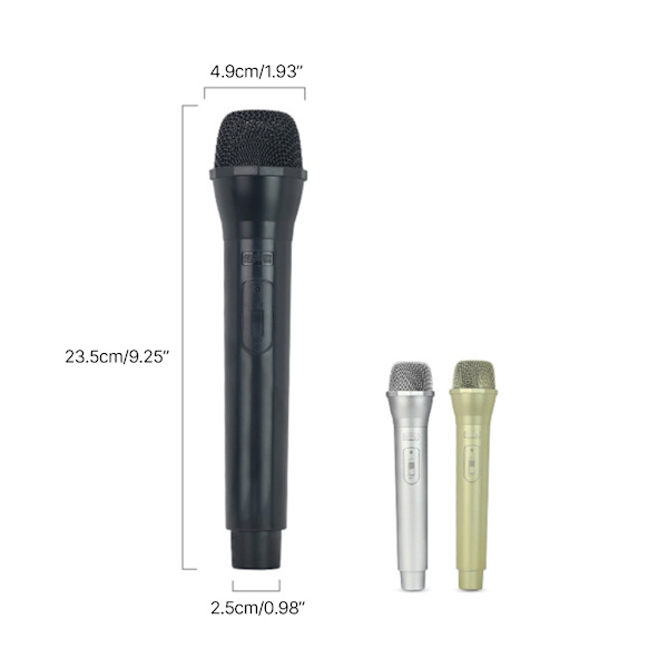 Rekvisita mikrofon falsk mikrofon rekvisita låtsas mikrofon leksak mikrofon för barn småbarn flicka leksak för tonårsflickor pres 0.05 Small round tube