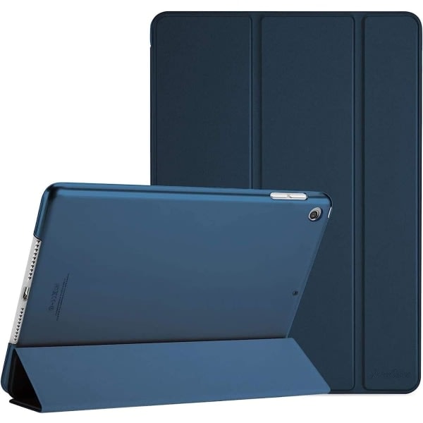 ProCase iPad 10.2 Etui iPad 9. generasjon, hard bakside blå