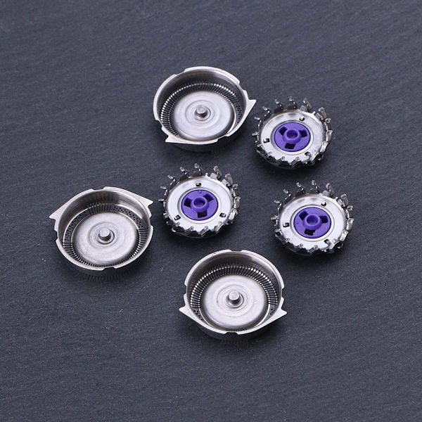 Set med 3 rakblad för HQ8/HQ8894/HQ7160 Silver Shaver Kompatibel